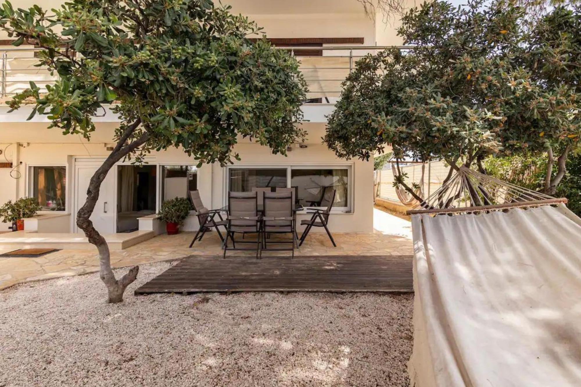 Rafia Loft Loutraki, Garden & Pool Table - Beach Exterior foto