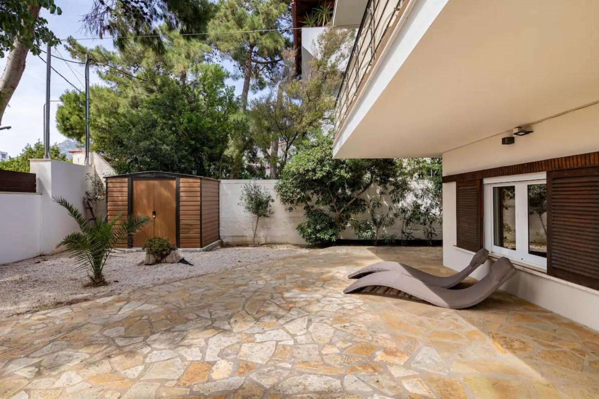 Rafia Loft Loutraki, Garden & Pool Table - Beach Exterior foto