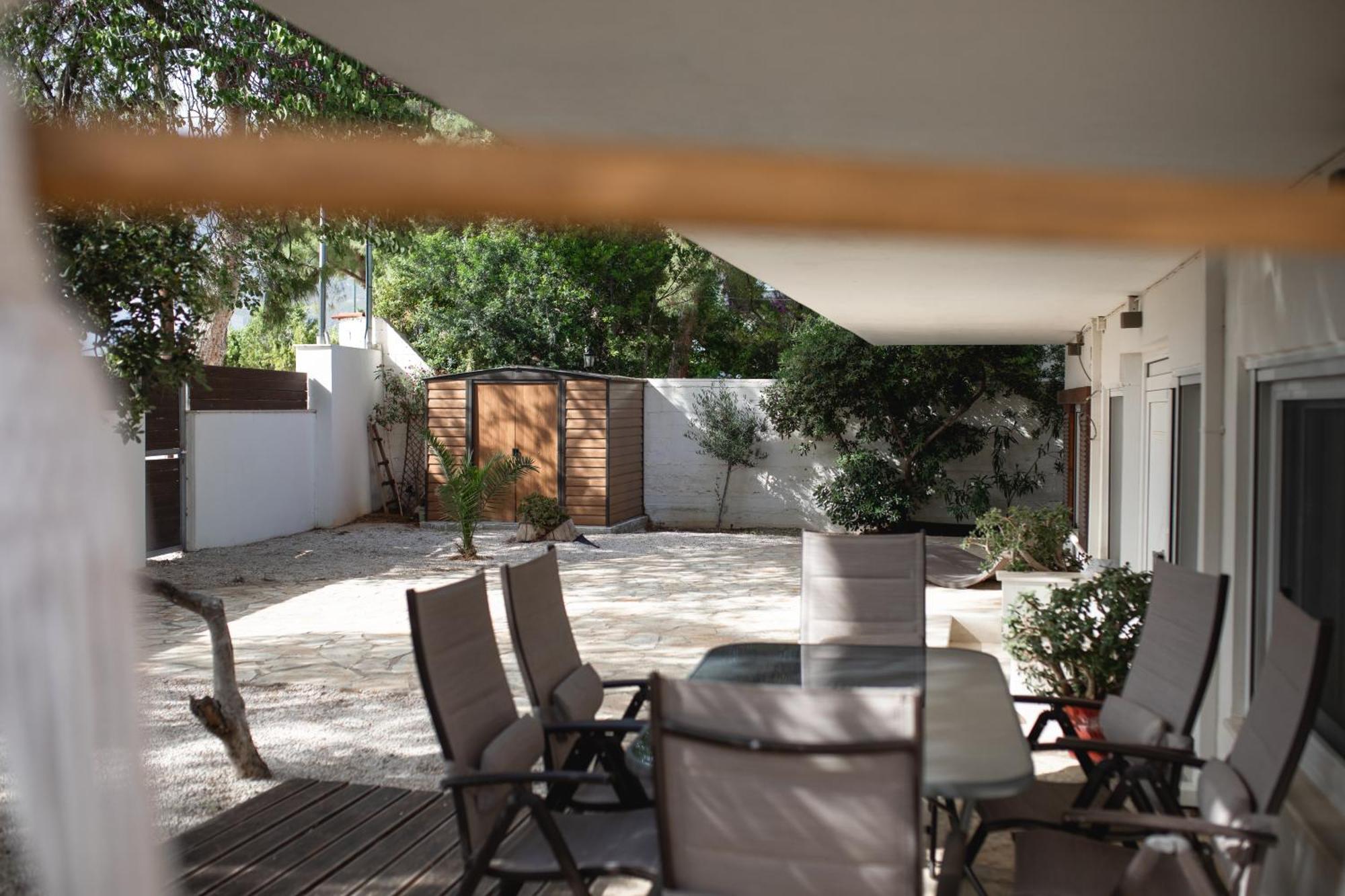 Rafia Loft Loutraki, Garden & Pool Table - Beach Exterior foto